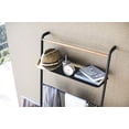 thumbnail image 4 of YAMAZAKI home Tower Leaning Ladder With Shelf Black, 4 of 5