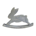 thumbnail image 2 of VHC Brands Bunny Hop Wooden Mini Bunny Rocking Horse 9x11.25, Spring Decorations, Home and Table Decor, Spring and Easter Figurines, 2 of 4