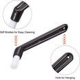 thumbnail image 4 of Queilt Coffee Machine Brush, 5" Length Nylon Head Black for Cleaning Espresso Machines, Grinders, 4 of 5