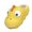Yellow, variant on Women Ca𝗋𝗍oon Slippers Comfy S𝗅ip On House Slipper Cute Winter Ladies Shoes with Thick Fl𝖾𝖾c𝖾 Li𝗇𝗂ng, Soft Plush Outdoor Slipper Warm Closed Top Fuzzy Slide