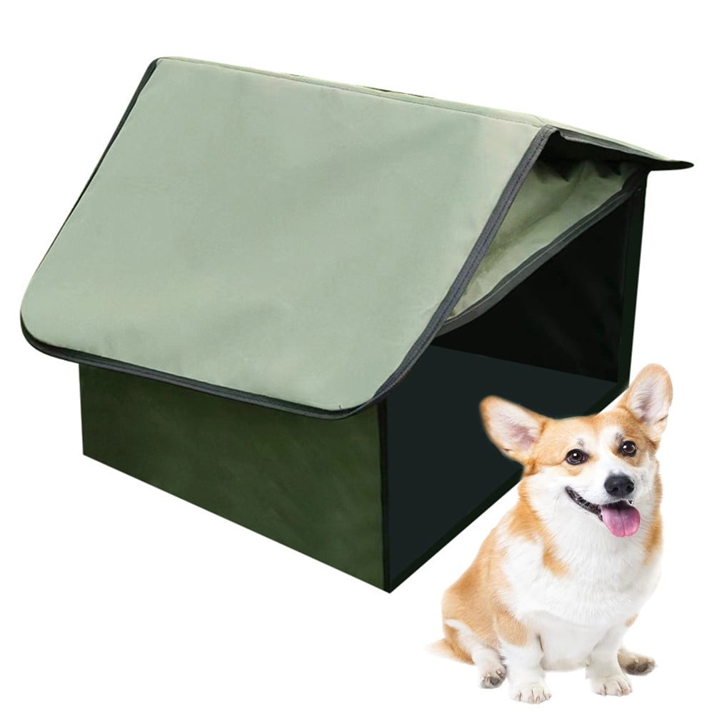 Maison pour Animaux de Compagnie Extérieure Imperméable Tente Pliable pour Chien et Chat