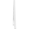 thumbnail image 3 of Ekena Millwork 72"W x 18"H x 1"P (6/12) Pitch Bordeaux Architectural Grade PVC Gable Pediment, 3 of 5