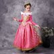 thumbnail image 4 of Vestido de Cosplay de La Bella Durmiente para niñas, mangas largas, hombros descubiertos, regalo de Halloween y Navidad, ropa de princesa de fiesta de lujo, 4 of 4