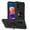 Black, variant on Case for TCL K24 /K23 /50 LE Case w/Tempered Glass Screen Protector [Military Grade] Ring Car Mount Kickstand Hard Phone Case Green