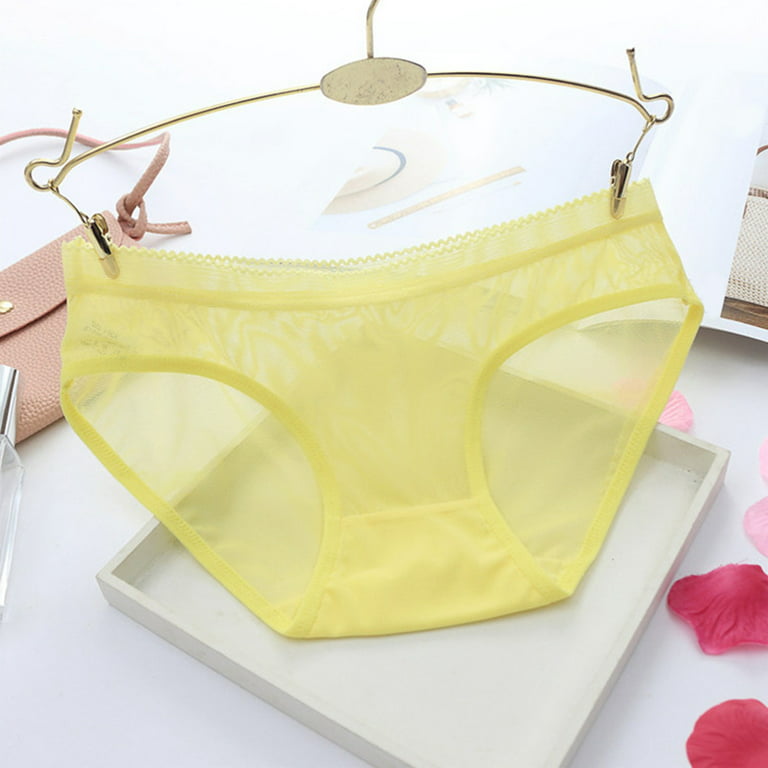 Womens Fasion Ultra Thin Transparent Panties Seamless Comfortable