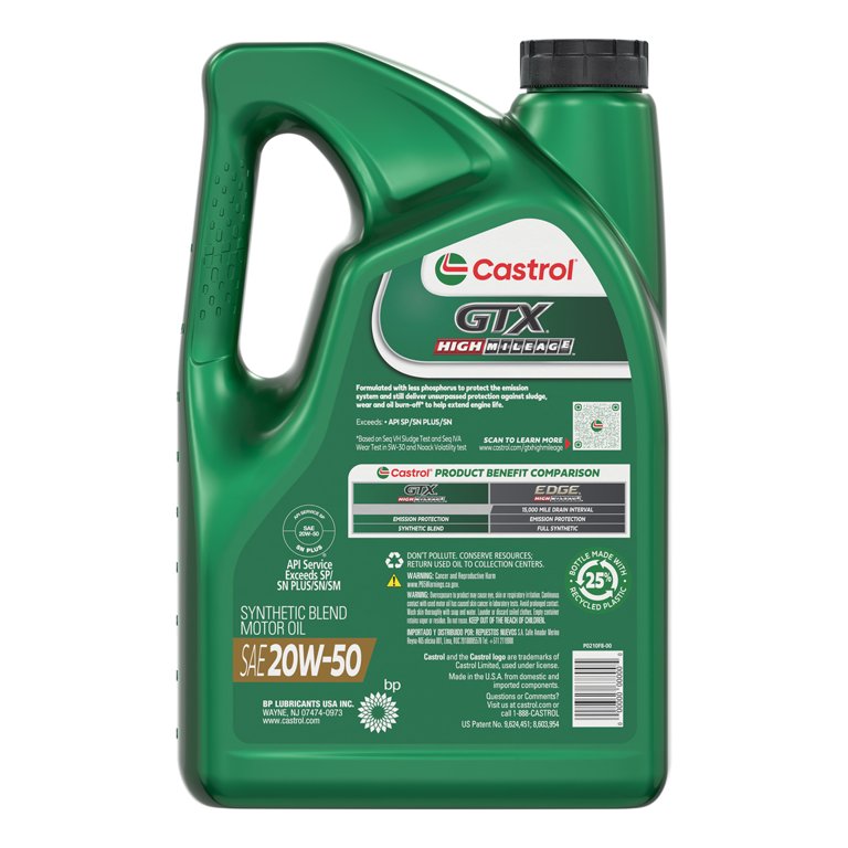 Castrol GTX Classic 20W50 High-Zinc Engine Oil (1L) - 3 Brothers Classic Rovers Castrol GTX Classic 20W50 High-Zinc Engine Oil (1L) - 3 Brothers Classic Rovers