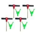 thumbnail image 3 of Juego de 4 Anclajes para Refugios de Pesca en Hielo, Clavijas para Tiendas de Campaña, Clavos de Fijación, Soportes para Cañas de Pescar para Acampar, 3 of 9