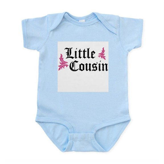 CafePress - Little Cousin Vintage Infant Bodysuit - Baby Light Bodysuit, Size Newborn - 24 Months