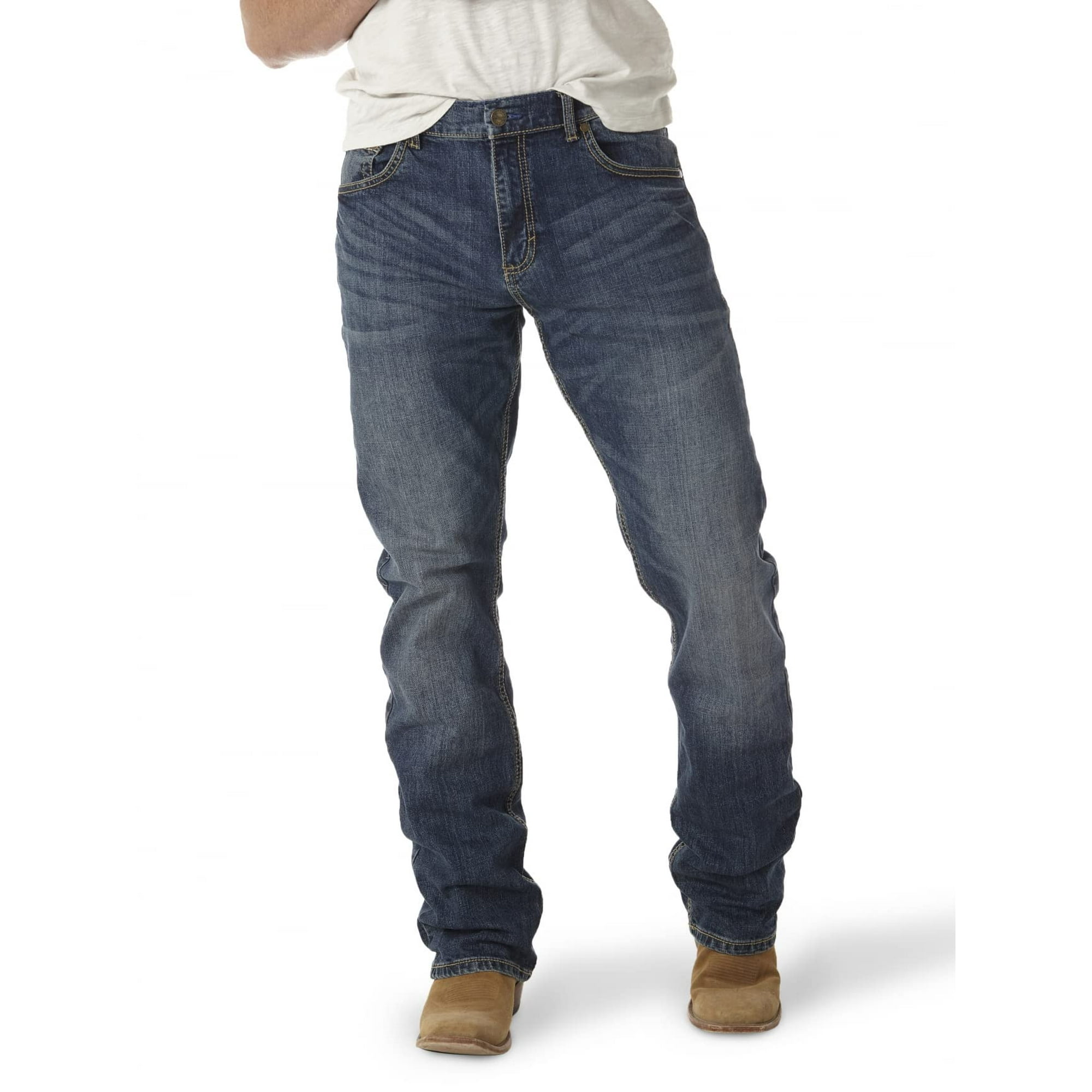 Wrangler Men's Retro Slim Fit Boot Cut Jeans, Layton, 33x32 | Walmart Canada