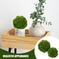 thumbnail image 5 of BESTYASH 4Pcs Orbs Decorative Balls Green Plastic Round Decoration Outdoor Decoration Event Planners Home Owners, 5 of 8