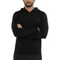 thumbnail image 5 of X RAY JEANS Mens Long Sleeve Hooded T-Shirt, Black, 2XL, 5 of 8