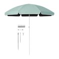 thumbnail image 1 of Sombrilla de patio premium con varillas resistentes, sombrilla para parques y césped al aire libre, 1 of 8
