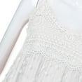 thumbnail image 4 of CEHVOM Robe Longue d'Été Sans Manches en Coton à Franges pour Femmes, 4 of 7