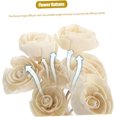 thumbnail image 4 of VOSAREA 4sets Flower Diffusers Perfume Oil Diffuser Flowers Wedding Aromatherapy Sticks Room Aroma Sticks, 4 of 8