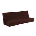 thumbnail image 1 of Sofá todo Sofá de cubierta asiento a prueba de polvo elástico marrón Sunnimix Sin apoyabrazos Sofá Cubierta antipolvo, 1 of 7