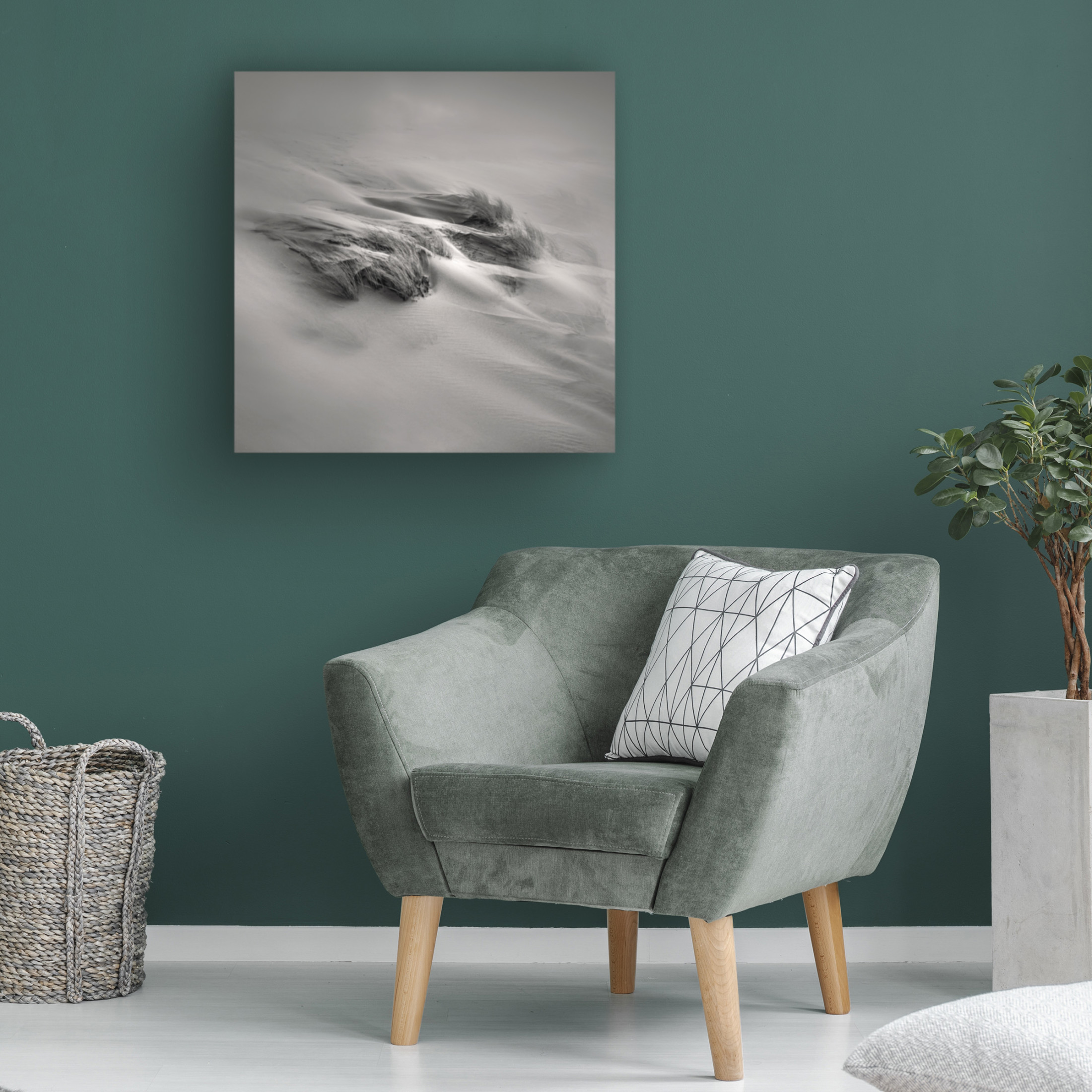 Trademark Fine Art Jean Luc BILLET  Sandwind Vent de Sable Canvas Wall Art