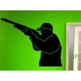 thumbnail image 1 of Hunting Hobby Vinyl Wall Decal - Animal Hunting Hunter Man Gun Boys Mens Bed Room Sports Hobby Hobbies Home 16x24 Inches, 1 of 1