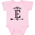 thumbnail image 3 of Inktastic Letter E Monogram Tribal Arrow Girls Baby Bodysuit, 3 of 5