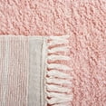 thumbnail image 6 of SAFAVIEH Easy Care Tahnee Solid Cotton Machine Washable Runner Rug, Pink/Ivory, 2'3" x 9', 6 of 8