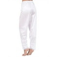 thumbnail image 3 of Women Satin Pajamas Bottoms Sleep Casual Lace Trousers Nightwear Lounge Pants Plus Size, 3 of 5
