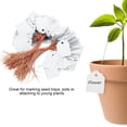 thumbnail image 3 of Rdeghly 200pcs PVC Hanging Flower Plant Seed Name Tag Label Marker Sign Outdoor , Seed Name Marker, Hanging Flower Label Marker, 3 of 8