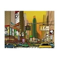 thumbnail image 3 of Tiptophomedecor New York Wallpaper Wall Mural - NYC Cartoon, 3 of 4
