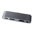 thumbnail image 1 of Adaptador de concentrador de estación de acoplamiento - gris Yotijar  Hub USB de alta velocidad, 1 of 10