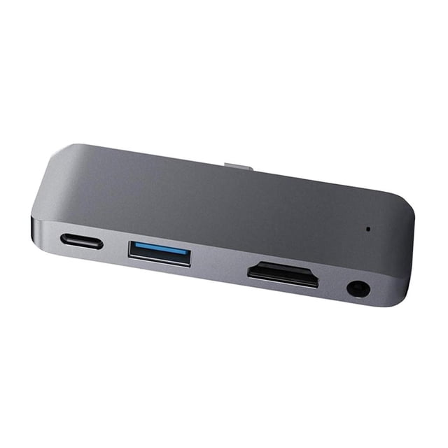 Adaptador de concentrador de estación de acoplamiento - gris Yotijar Hub USB de alta velocidad