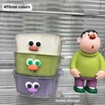 thumbnail image 2 of Cesta de drenaje de dopamina de doble capa, bonita cesta de frutas para el hogar, filtro de agua para limpieza, plato de fruta engrosado dos en uno, cesta para lavar verduras, 2 of 6