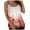 Hot Pink, variant on idosla Tankini Tops for Women Swimwear Tummy Control Modest Loose Fit Print Tankini Tops Vacation Holiday Bathing Suit Top No Bottom (Hot Pink, S)
