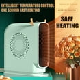 thumbnail image 2 of HIBIBUD Home Essentials Heater Energy-saving Electric Heater Bathroom Heater Small Office Heating Portable Space Heater With Thermostat, 2 of 7