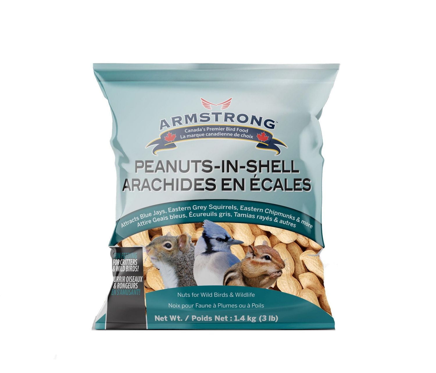 Armstrong Wild Bird Food Peanuts in Shell 1.3KG