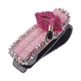 thumbnail image 1 of Clip para gafas de sol para automóvil Unique Bargains, soporte universal para visera de sol, clip para gafas, ABS, rosa diamante 7x2.5cm 1 pieza, 1 of 7
