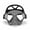 Pirate, variant on C4 Falcon Mask - Silver