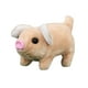 thumbnail image 5 of ZTGD Simulación de cerdito que camina Juguete electrónico de peluche para mascotas para bebé Cerdo interactivo que gatea Muñeco de peluche que mueve la nariz y la cola Juguete tranquilizador para, 5 of 8