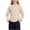 #1 Beige 【Mix, Match & Rotate: Stock Up on Daily Colors】, variant on Girls Polka Dot Long Sleeve Top, Mock Neck Pullover Shirt, Casual Everyday Kids Clothing | Akmoler,Beige 3-4 Years