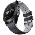 thumbnail image 1 of Correa de reloj NotoCity Silicone 22mm para Garmin Fenix 6 negro-gris, 1 of 8