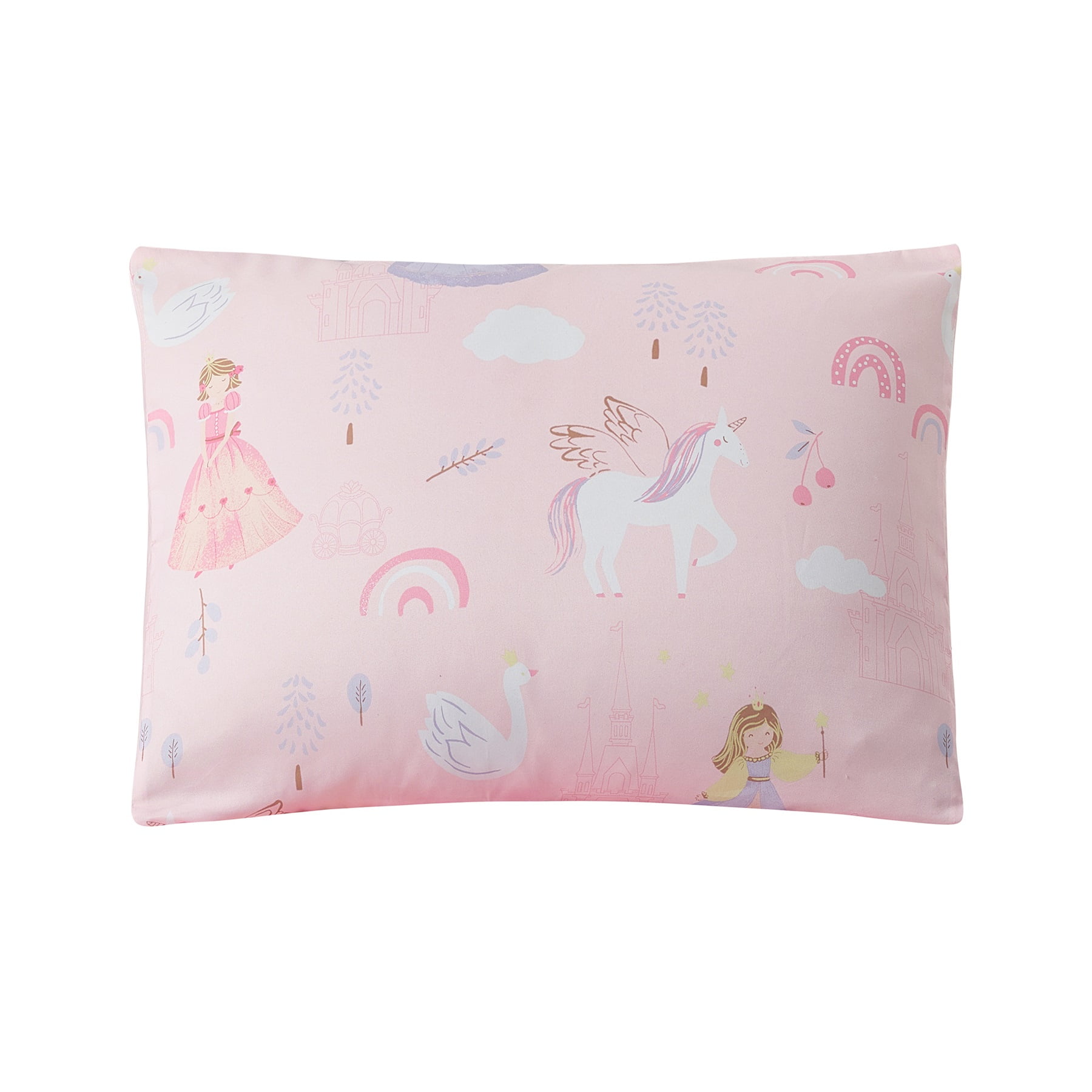 Urban Playground Kids and Teens Fairytale Princess 2-Piece Comforter Set, Pink, Twin/Twin XL