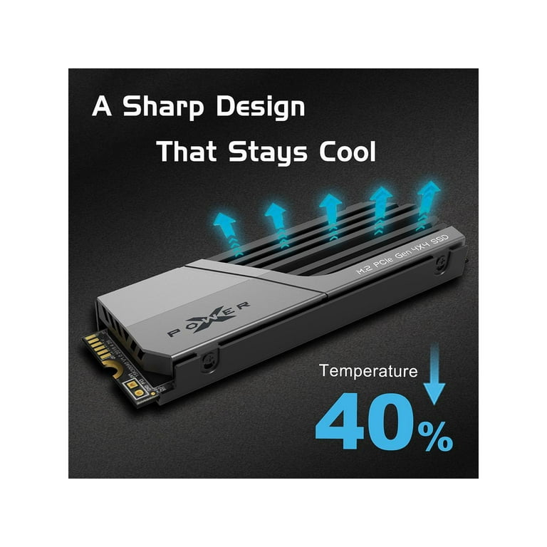 SILICON POWER Xpower XS70 - SSD - 2 TB - internal - M.2 2280