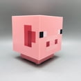 thumbnail image 4 of Nuevo Minecraft Creeper Modelado Night Light Game Atmósfera Light Pink Pig Night Light con efecto de sonido Carga USB (Pink Pig) JAMW Sencillez, 4 of 5