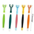 thumbnail image 2 of Dosaele Pets Premium 3-Sided Dog Toothbrush for Dogs for Fresh Breath Gift for Pet Owner, 2 of 12