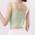 thumbnail image 4 of QHFBli Tank Top for Women with Shelf Bra, Womens Camisole Tank Tops with Built in Bra, Breathable Adjustable Cami Undershirt, 4 of 5