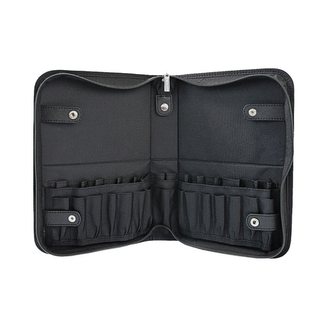 Estuche organizador multiusos para brochas de maquillaje, bolsa para cosméticos
