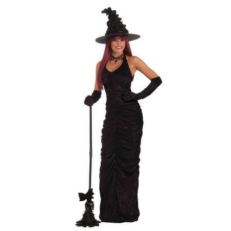 Forum Sexy Wicked Witch Outfit + Hat Adult Halloween Costume
