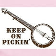 thumbnail image 2 of CafePress - Banjo Keep On Pickin' Infant Bodysuit - Baby Light Bodysuit, Size Newborn - 24 Months, 2 of 4