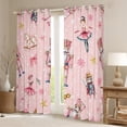thumbnail image 2 of Feelyou Christmas Nutcracker Black Out Curtains for Kid, Princess Fairy Tale Curtains Pack of 2 (42x63 Each), Winter Festival Bedroom Curtains, Window Curtains Home Decor, 2 of 6
