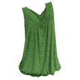 thumbnail image 4 of under 10.00 LYXSSBYX Tank Tops for Women Plus Size Women's V-Neck Sleeveless Tank Top Casual T-Shirt Top, 4 of 6