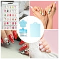thumbnail image 5 of Unique Bargains 2 Pcs Flower Nail Art Stamp for Nail DIY Blue, 5 of 6