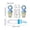 blue, variant on TXT-MAT​​RIX   Dinosaur Rotating Push Type Fruit Feeder, Silicone Feeder, Food Aid, Fresh Feeding Tool