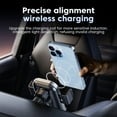 thumbnail image 5 of Wireless Car Charger, 15W Fast Wireless Charging Phone Mount for Car, Auto Clamping Air Vent Car Phone Holder for iPhone 14/13/12/11/X, Samsung Galaxy S22/S20/S10/S9/Note20/10/9, etc, 5 of 6